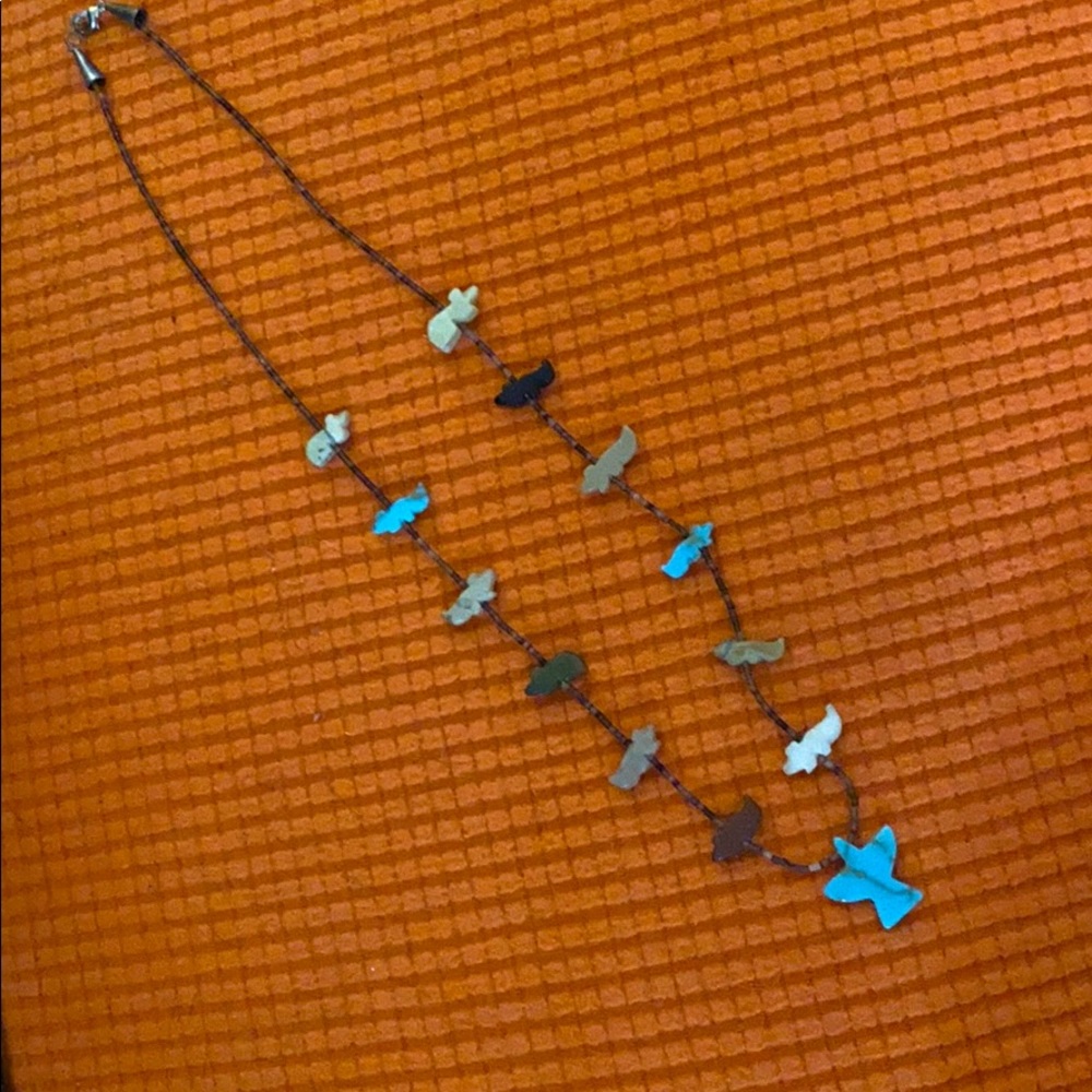 Vintage stone necklace